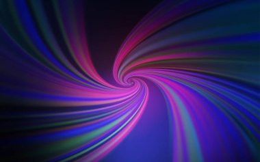 Koyu Pembe, alaycı çizgileri olan mavi vektör arka planı.