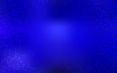 Gece gökyüzü desenle koyu mavi vektör yıldız.