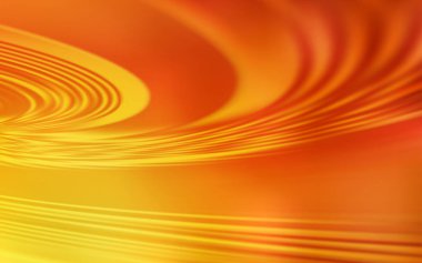 Açık Kırmızı, bükülmüş çizgilerle sarı vektör düzeni.