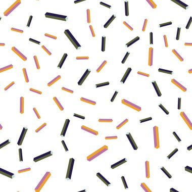 Hafif Çok renkli vektör sorunsuz, düz çizgilerle iyometrik arka plan.