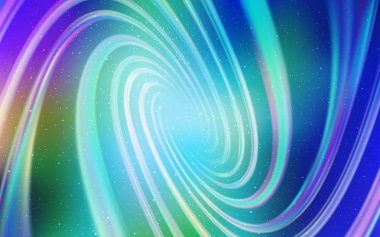 Pembe ışık, vektör şablon alan yıldız ile mavi.