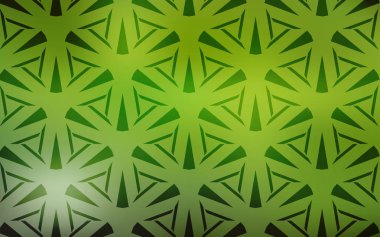  Çokgen tarzı ile desen.