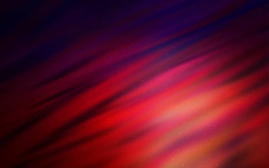 Dark blue, galaksi yıldızları ile kırmızı vektör arka plan.