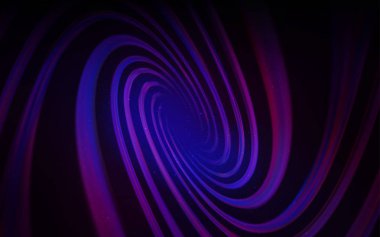 Koyu Pembe, Galaksi yıldızları ile mavi vektör arka plan.