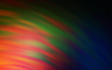 Wry çizgileri ile koyu turuncu vektör arkaplanı.