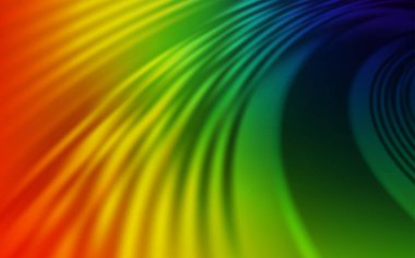 Bükülmüş satır şablonuyla karanlık çok renkli vektör.