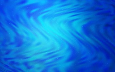 Hafif mavi vektör şablon alan yıldız.