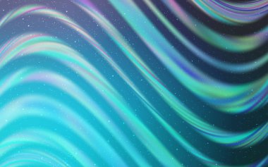 Açık Pembe, Gece gökyüzü yıldızları ile Mavi vektör deseni.