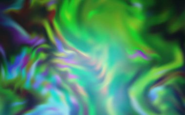 Açık Mavi ve Yeşil vektör soyut parlaklığı bulanıklaştırdı.