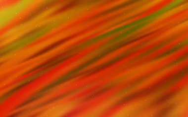 Gece gökyüzü desenle ışık turuncu vektör yıldız.