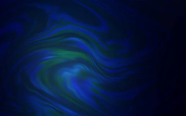 Fondo abstracto brillante vector azul oscuro. — Vector de stock