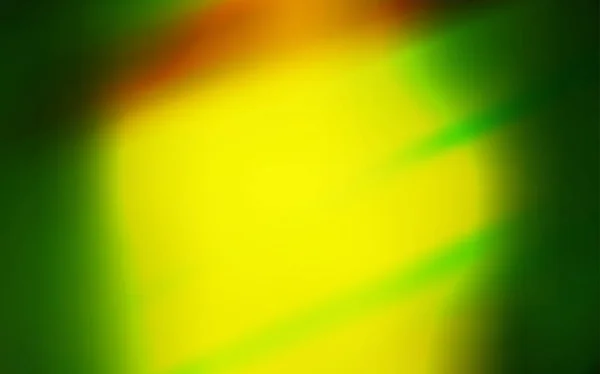 Verde claro, fondo vectorial amarillo con líneas rectas. — Vector de stock