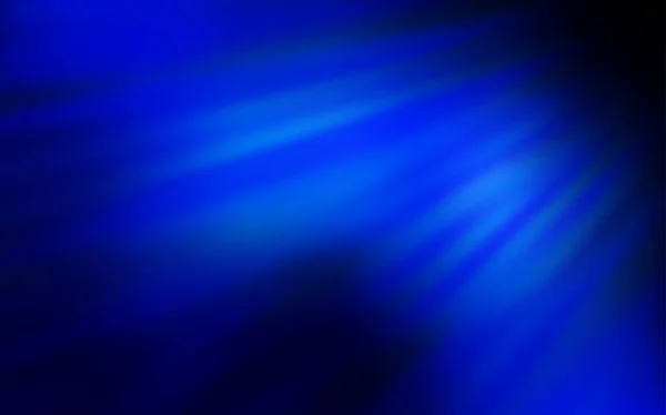 Dark BLUE vector blurred shine abstract texture. — Stock Vector