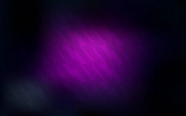 Modèle vectoriel violet foncé avec des lignes pointues . — Image vectorielle