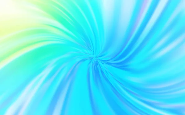 Lichtblauw, groen vector abstract helder patroon. — Stockvector