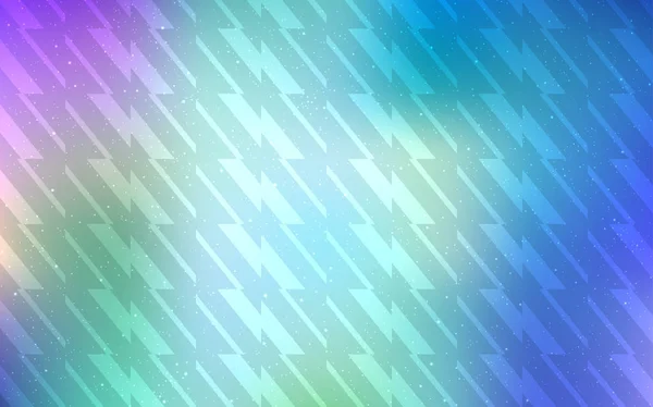 Licht roze, blauw vector patroon met scherpe lijnen. — Stockvector