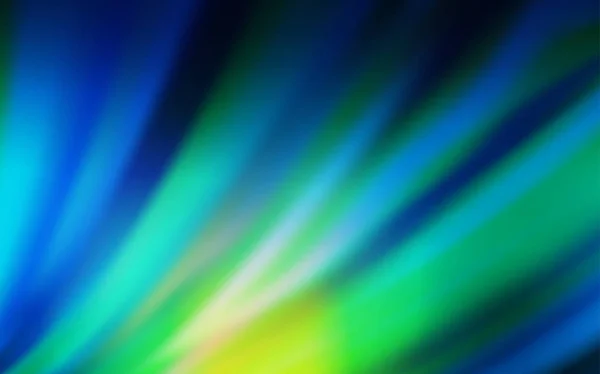 Ανοιχτό μπλε, πράσινο διάνυσμα θολή φωτεινό μοτίβο. — Διανυσματικό Αρχείο