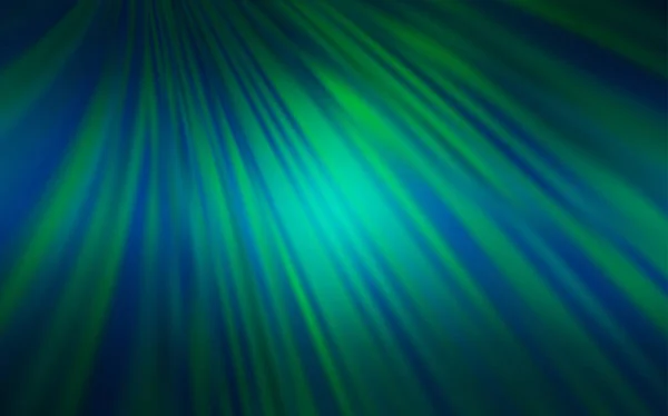 Azzurro, modello vettoriale sfocato verde. — Vettoriale Stock