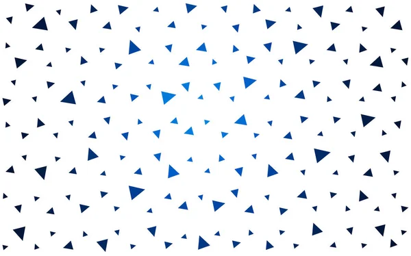 Modèle de triangles de gradient vectoriel BLEU foncé . — Image vectorielle