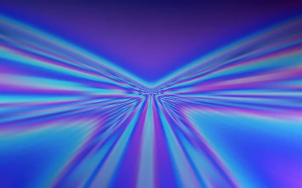 Templat vektor BLUE cahaya dengan garis melengkung. - Stok Vektor