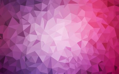 Açık Mor, Pembe vektör çokgen yerleşimi.