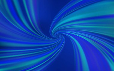 Bükülmüş çizgileri olan hafif BLUE vektör şablonu.