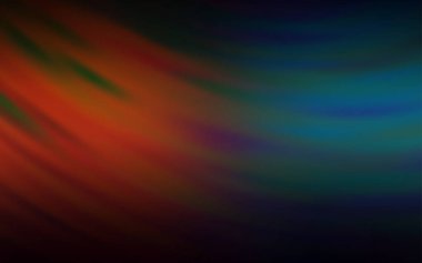 Koyu mavi, bükülmüş çizgileri olan sarı vektör arkaplanı.