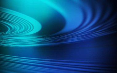 Koyu Mavi, bükülmüş çizgilerle yeşil vektör dokusu.