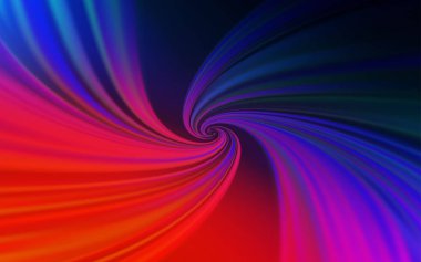 Açık Mavi, kavisli çizgilerle kırmızı vektör dokusu.