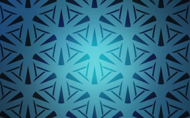  Çokgen tarzı ile desen.