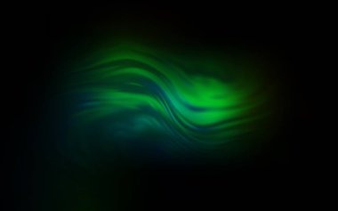 Koyu yeşil vektör soyut bulanık arkaplan.