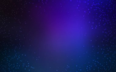 Koyu mavi vektör doku ile Samanyolu yıldız.