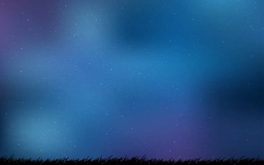 Koyu pembe, alanı şablonuyla mavi vektör yıldız.