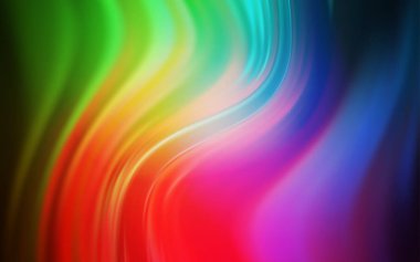 Açık Çok renkli vektör bulanık parlak şablon.