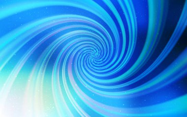 Gece gökyüzü desenle ışık mavi vektör yıldız.