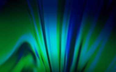 Koyu mavi, yeşil vektör bulanık arkaplan.