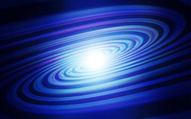 Koyu mavi vektör doku ile Samanyolu yıldız.