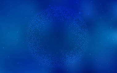 Mavi vektör doku ile Samanyolu yıldız ışık.