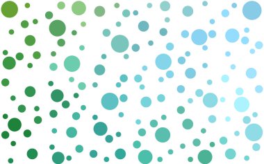 Açık Mavi, diskleri olan yeşil vektör dokusu.