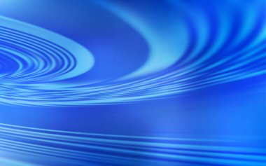 Bükülmüş çizgilerle hafif Mavili vektör arkaplanı.