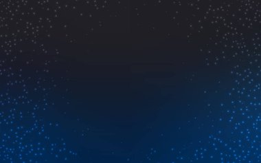 Gece gökyüzü desenle koyu mavi vektör yıldız.