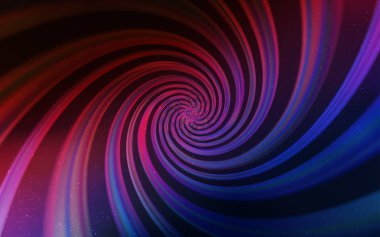 Koyu mavi, astronomik yıldızlar ile kırmızı vektör arka plan.