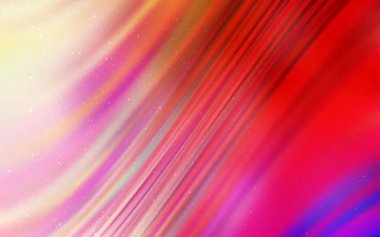 Samanyolu yıldızları ile Açık Kırmızı, Sarı vektör dokusu.