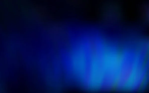 Dark BLUE Vektor verschwommen Glanz abstrakten Hintergrund. — Stockvektor