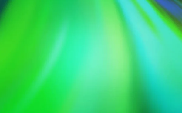 Vecteur vert clair texture floue et lumineuse. — Image vectorielle