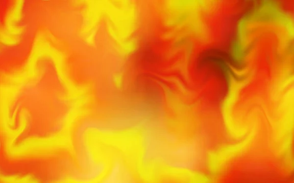 Licht oranje vector wazig glans abstracte achtergrond. — Stockvector