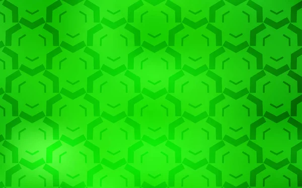 Fond vectoriel vert clair avec des lignes douces. — Image vectorielle