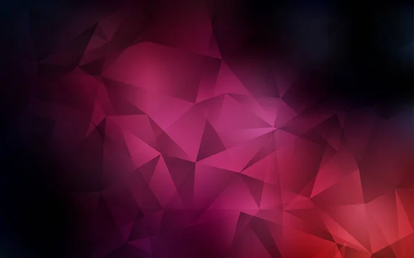 Gradient vectoriel rose foncé motif triangles . — Image vectorielle