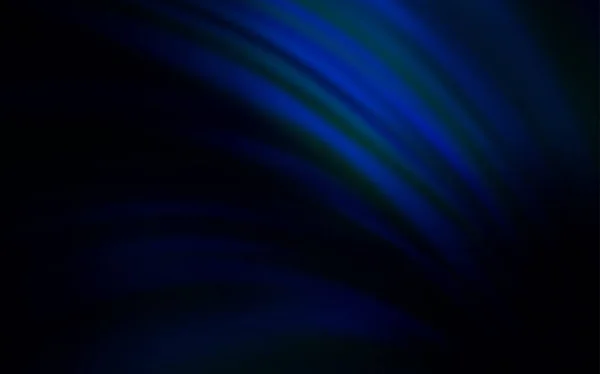 Dark BLUE Vektor verschwommen Glanz abstrakte Vorlage. — Stockvektor