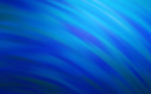 Fond vectoriel bleu foncé avec lignes courbes . — Image vectorielle